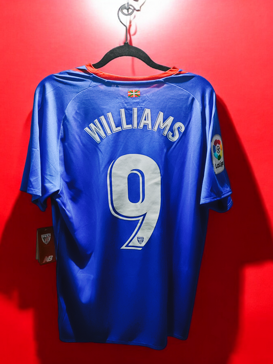 Maillot officiel extérieur Atletico Bilbao ⚪🔴 floqué Inaki Williams #9 2018/2019