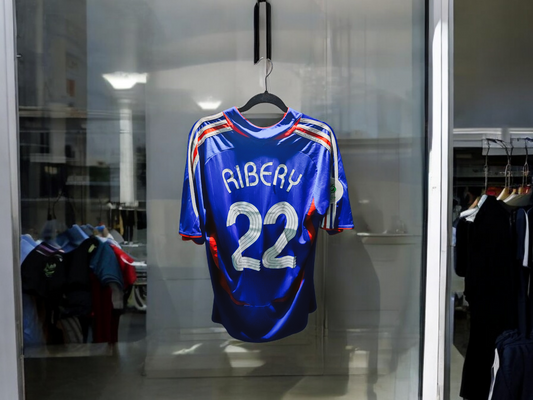 Maillot Équipe de France coupe du monde 2006 floqué Ribery #7