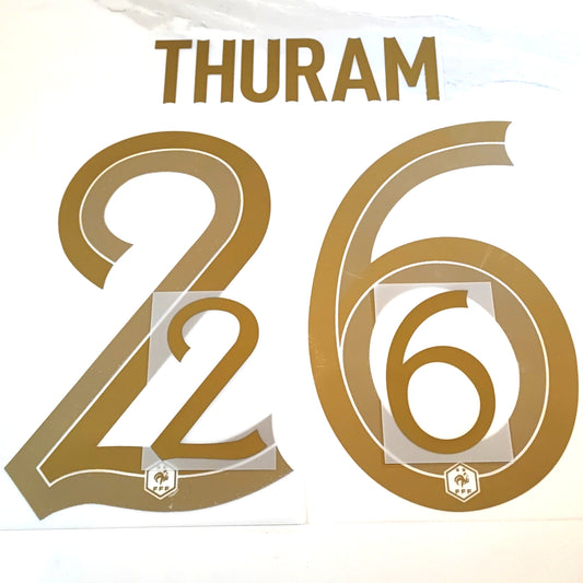 FLOCAGES OFFICIELS EQUIPE DE FRANCE ⚜️  MARCUS THURAM #26