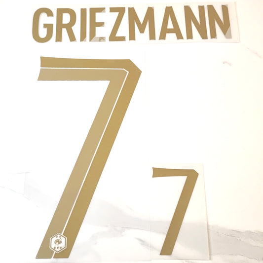 FLOCAGES OFFICIELS EQUIPE DE FRANCE ⚜️ Antoine GRIEZMANN #7